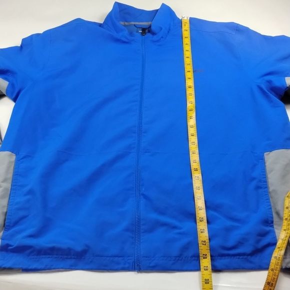 Reebok Blue Gray Zip Up Track Jacket - Picture 4 of 13